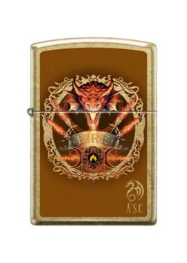מצית זיפו דגם Zippo Anne Stokes Dragon Design